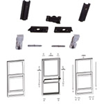 Vertical sliding system---SS07